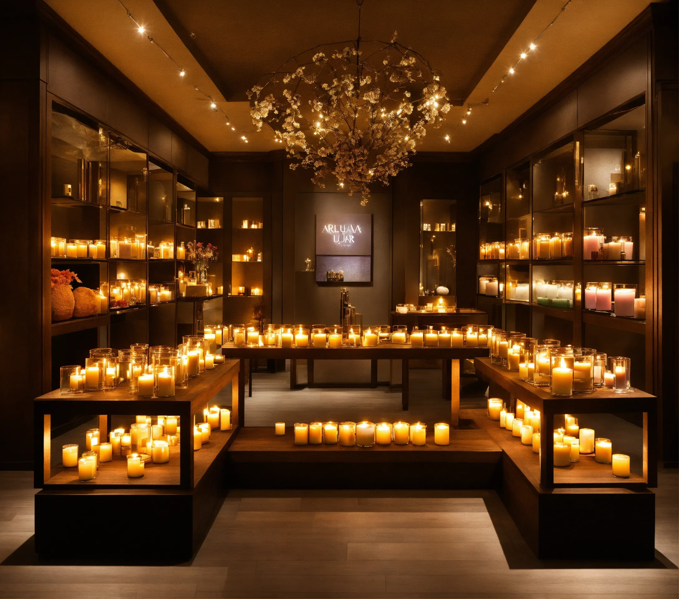 Elegant candle lighting