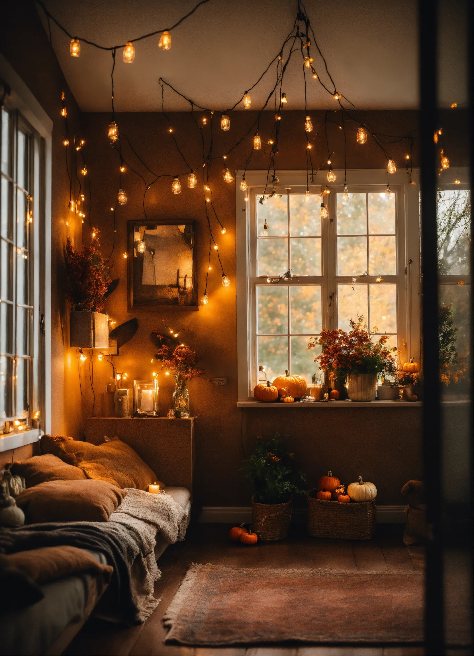 Vintage metal tin container